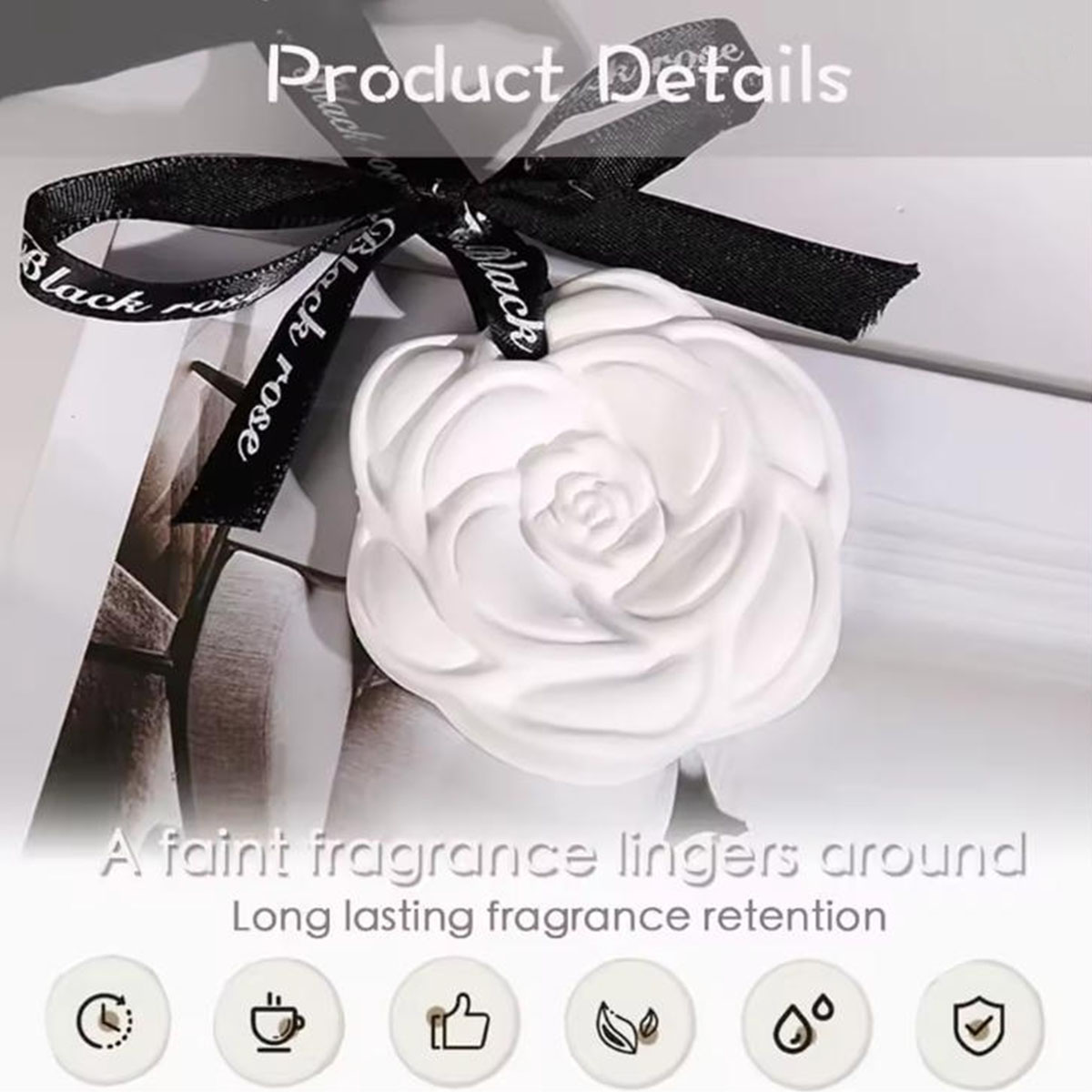1/3/5/8/10PCS Camellia Gypsum  - Home Fragrance Best 评论和价格