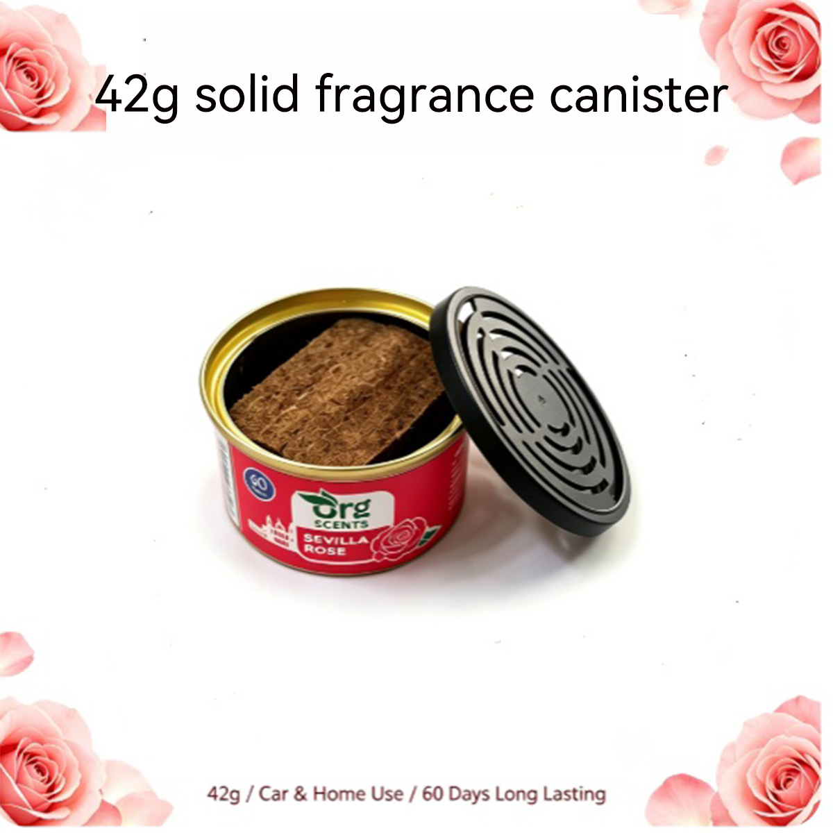 42g Car Air Freshener Solid Pe - Home Fragrance Best 评论和价格